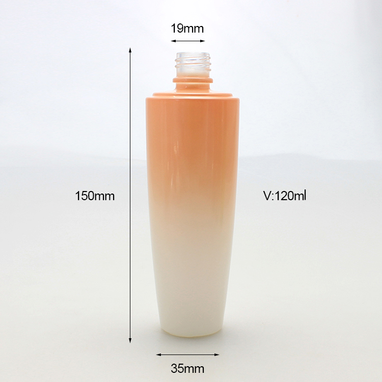 Gradient Pink Glass Perfume Bottle For Skincare